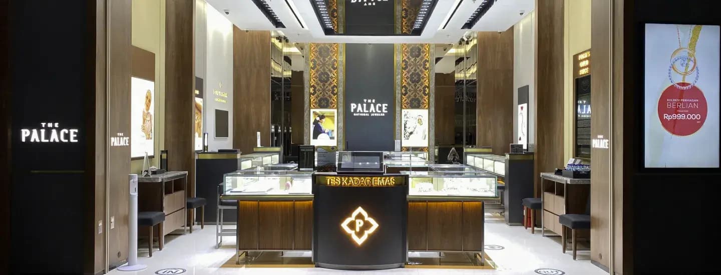 Peta lokasi cabang The Palace