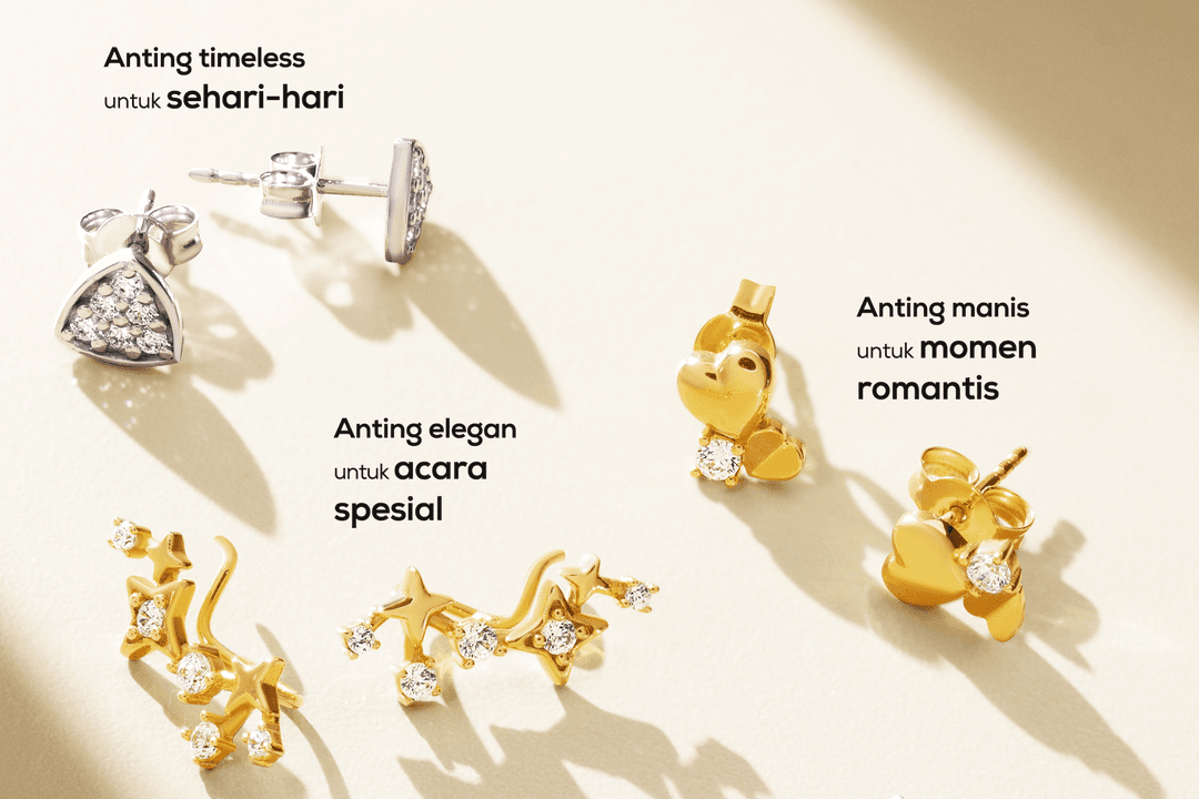 Panduan Memilih Anting Emas untuk Anak, Remaja, hingga Wanita Dewasa
