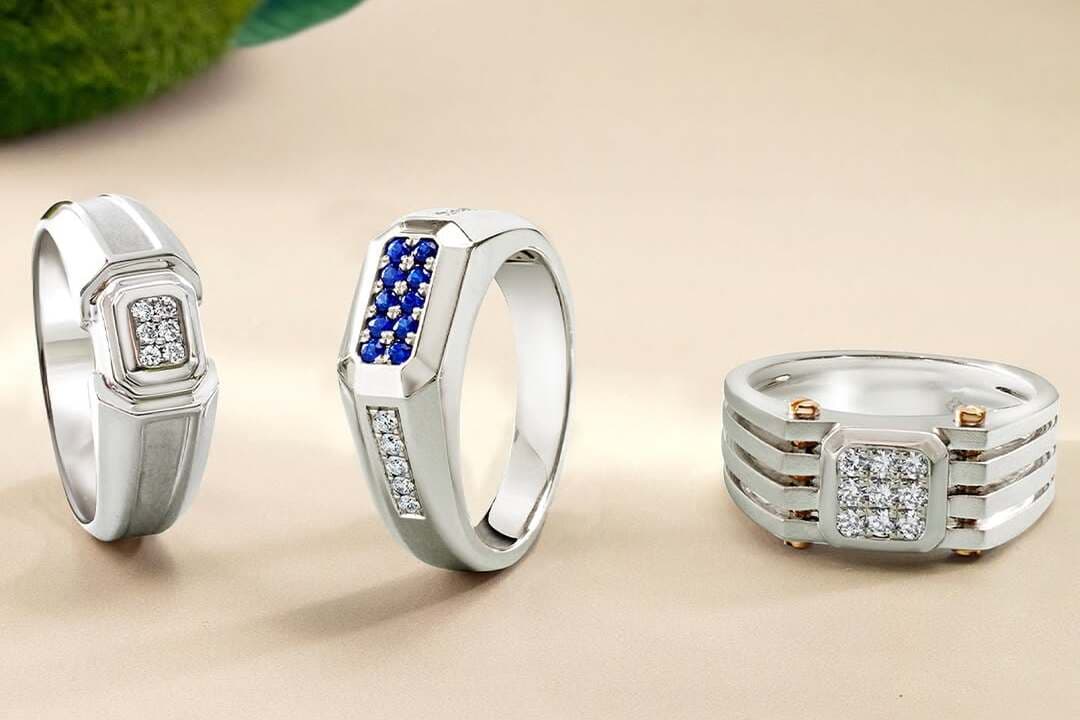 Cincin Berlian Pria dari The Palace: Bikin Gaya Pria Lebih Stylish dan Keren