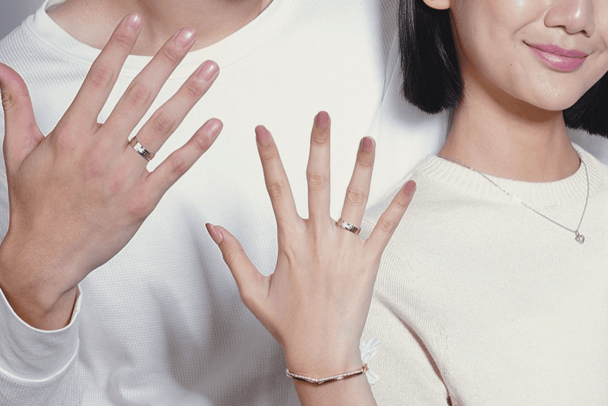 Cincin Tunangan Couple Impian Pasangan Masa Kini, Intip Desainnya di The Palace