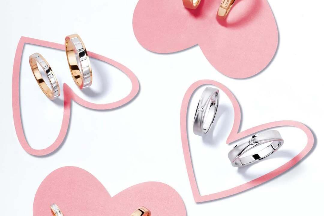 Match Made in Love: Inspirasi Desain Cincin Tunangan Couple Modern