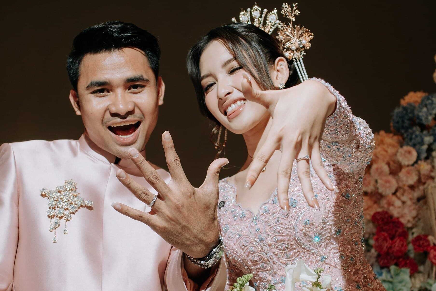 Intip Cincin Tunangan Couple Pilihan Selebriti Asnawi Mangkualam dan Yuriska Patricia