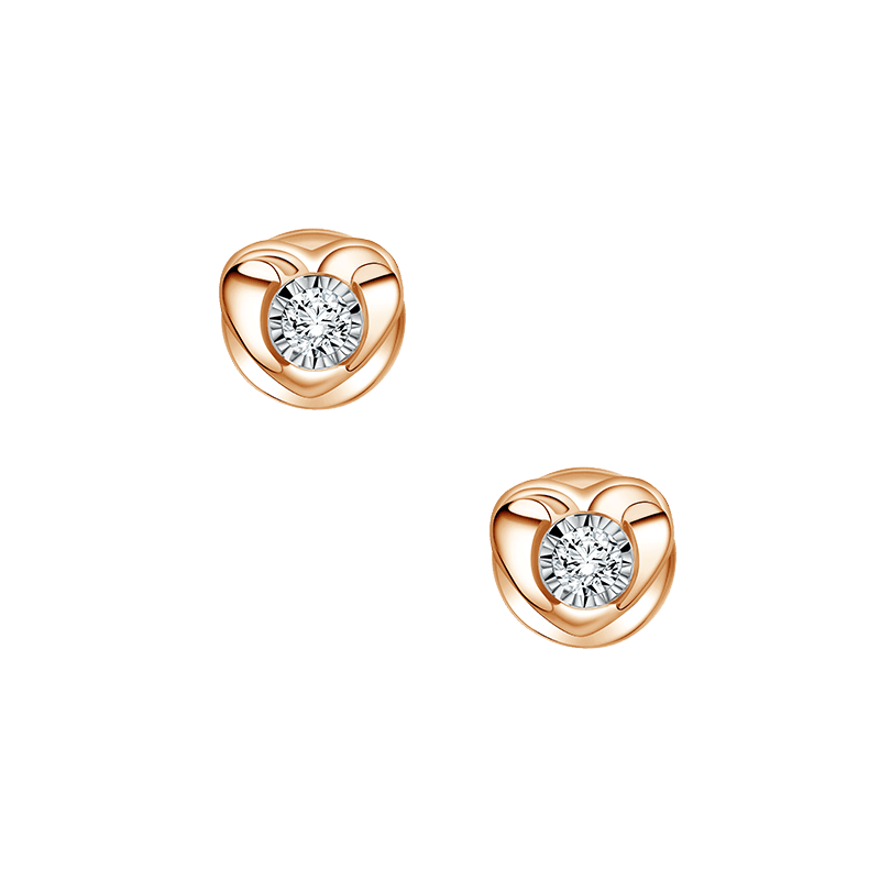 Anting Bayi Stud Solitaire Omil