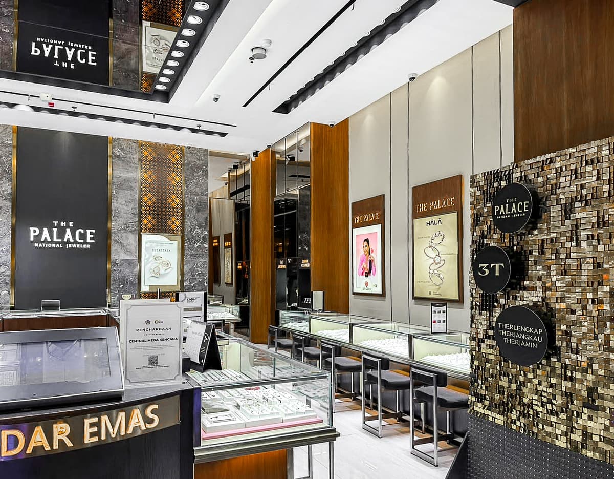 toko perhiasan emas dan berlian the palace jeweler