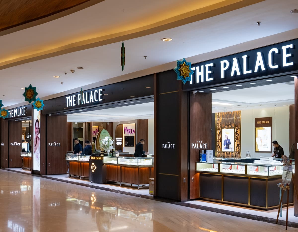 toko berlian terdekat di the palace sun plaza medan