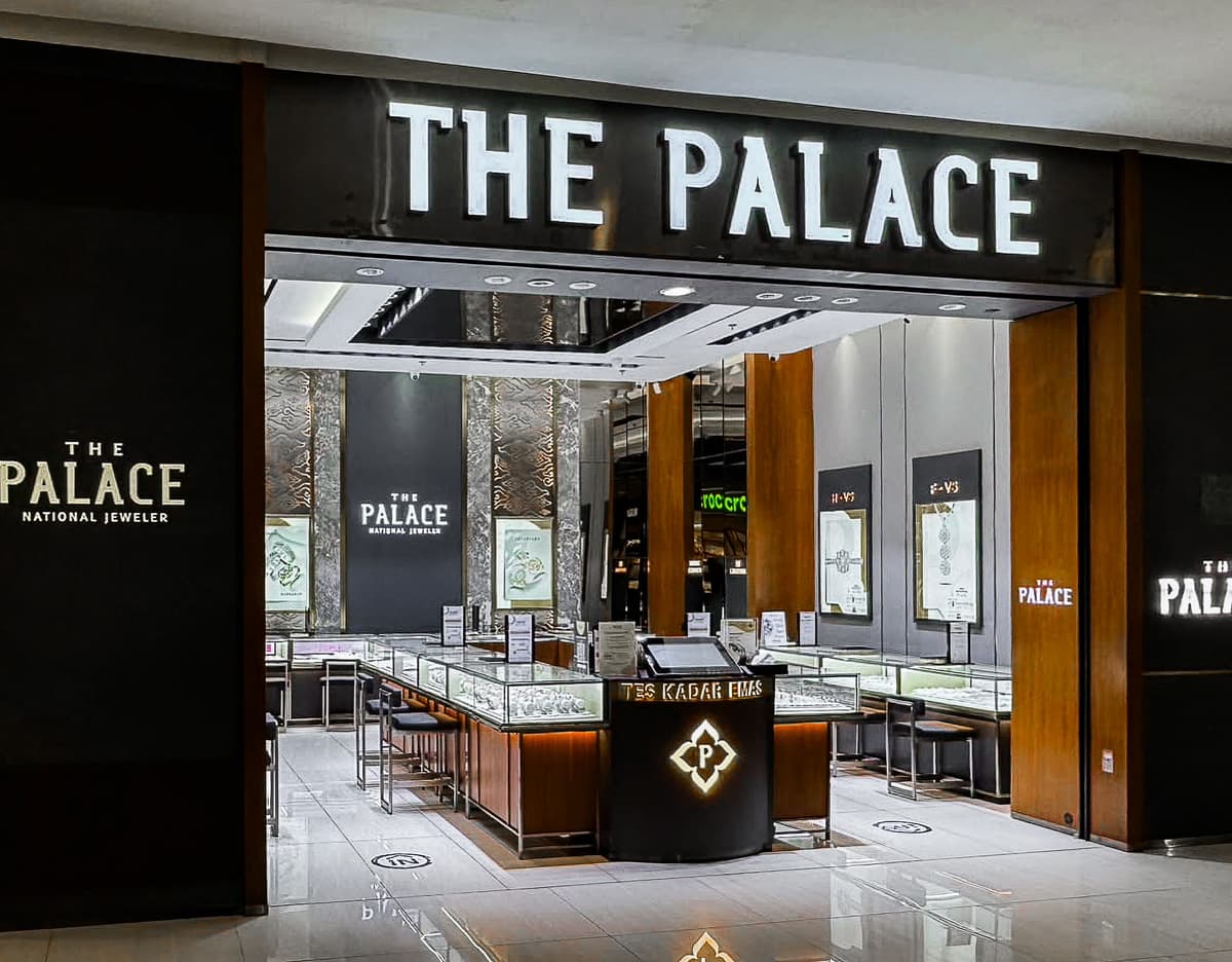 toko perhiasan emas dan berlian the palace jeweler