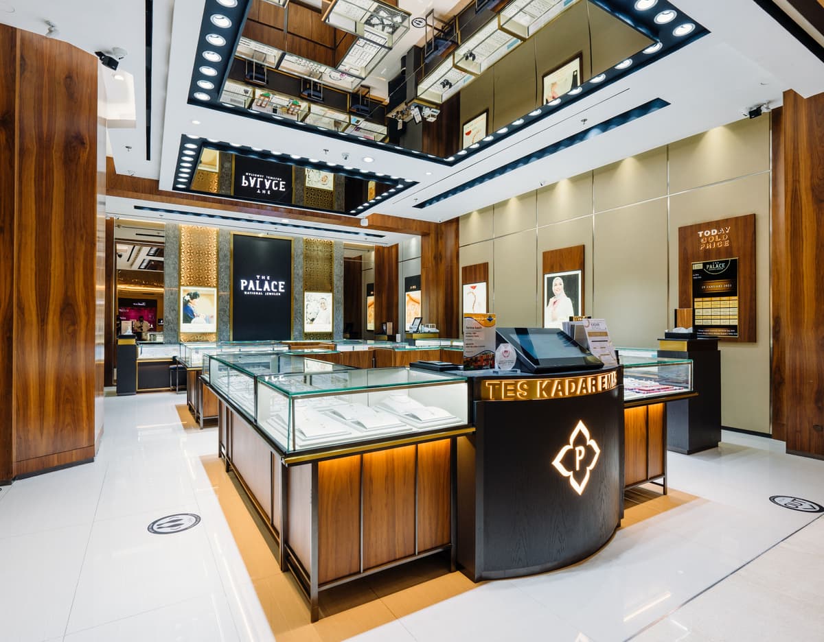 toko perhiasan the palace jeweler tsm cibubur