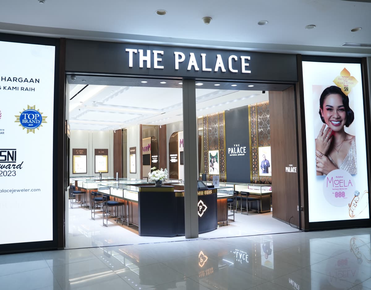 toko emas terdekat di the palace icon mall gresik