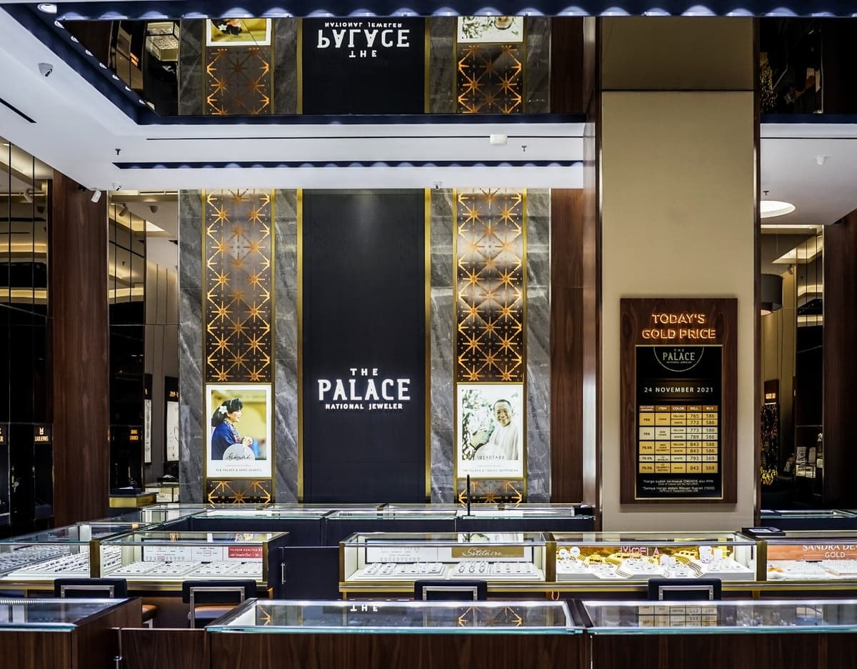 toko emas dan berlian terdekat di the palace paragon solo