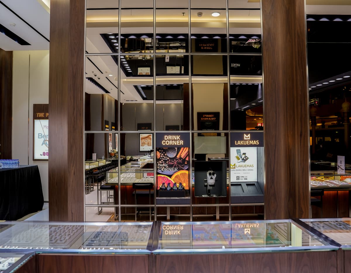 toko perhiasan the palace lippo mall kemang