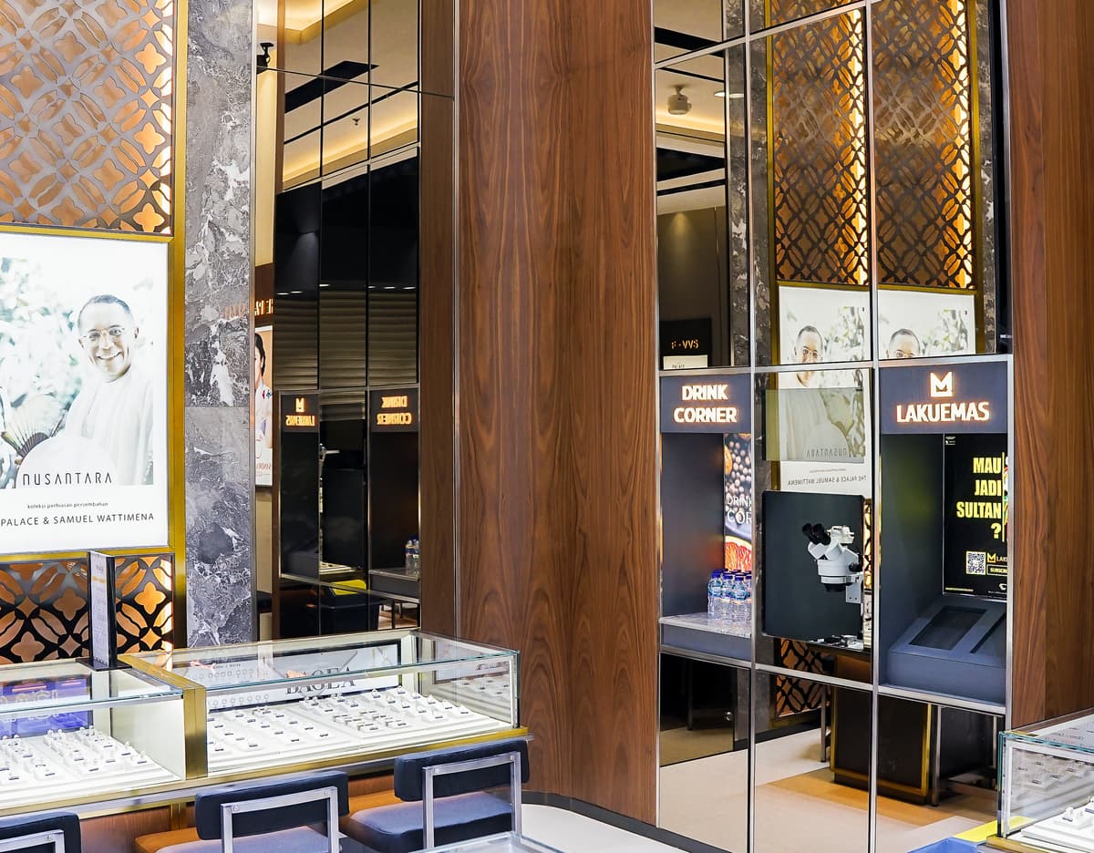 toko perhiasan dan berlian the palace tangerang city mall