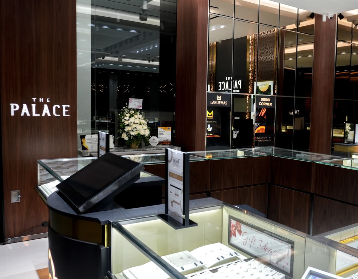 toko perhiasan dan berlian the palace pakuwon mall bekasi