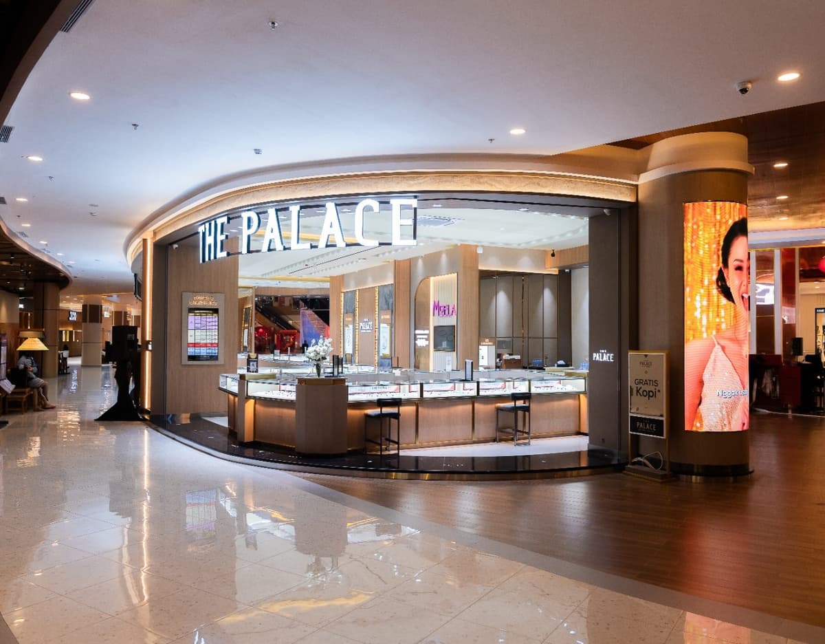 toko perhiasan the palace jeweler K square batam