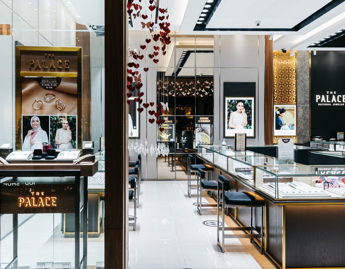 toko perhiasan dan berlian the palace bintaro xchange jaya