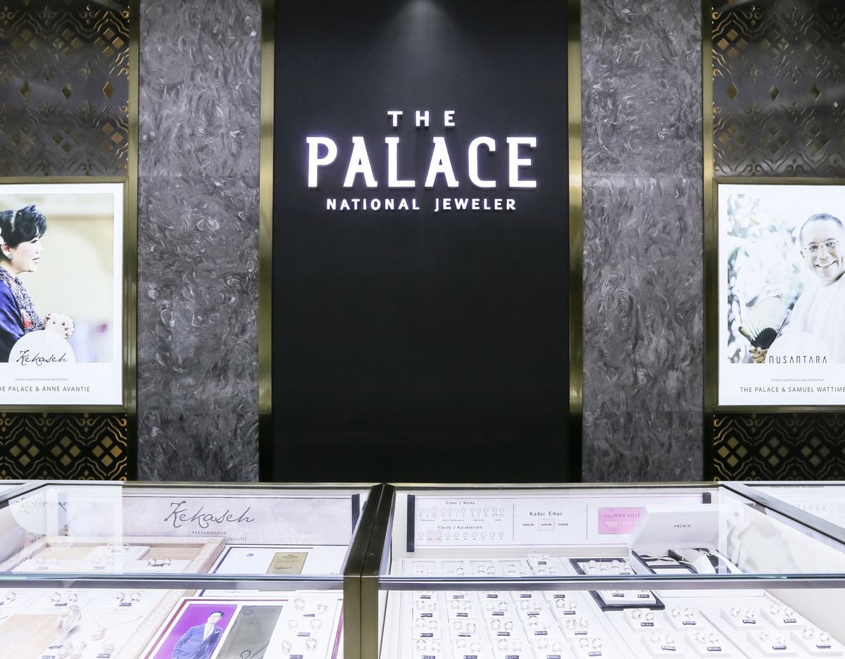 toko perhiasan the palace duta mall banjarmasin