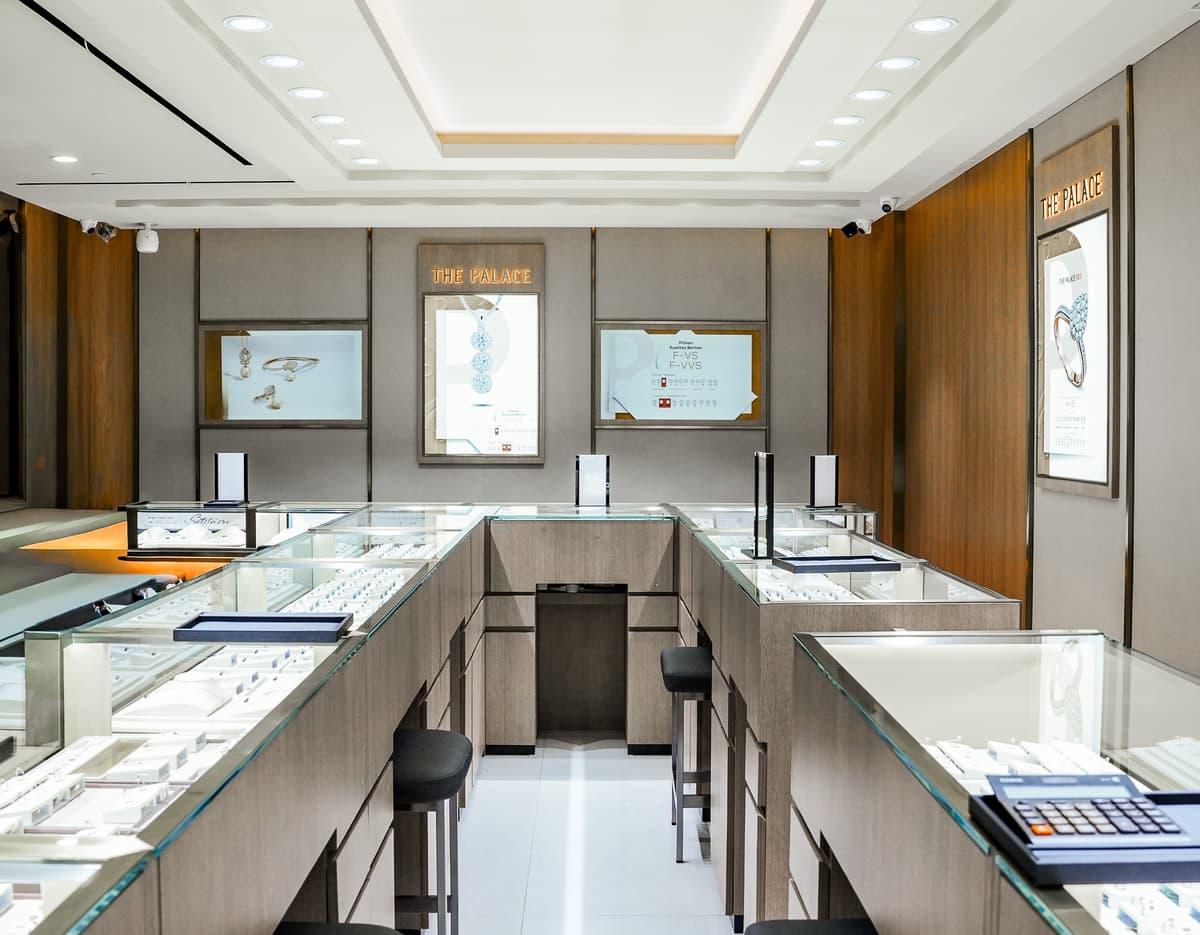toko emas dan berlian the palace jeweler palembang square