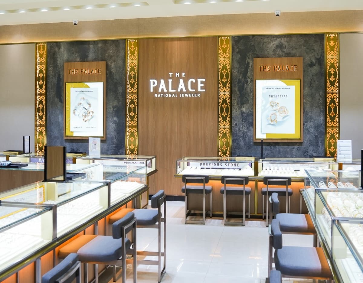 toko perhiasan emas dan berlian the palace ska pekanbaru