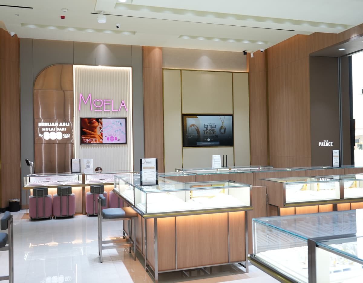 toko emas terlengkap di the palace sunrise mall mojokerto