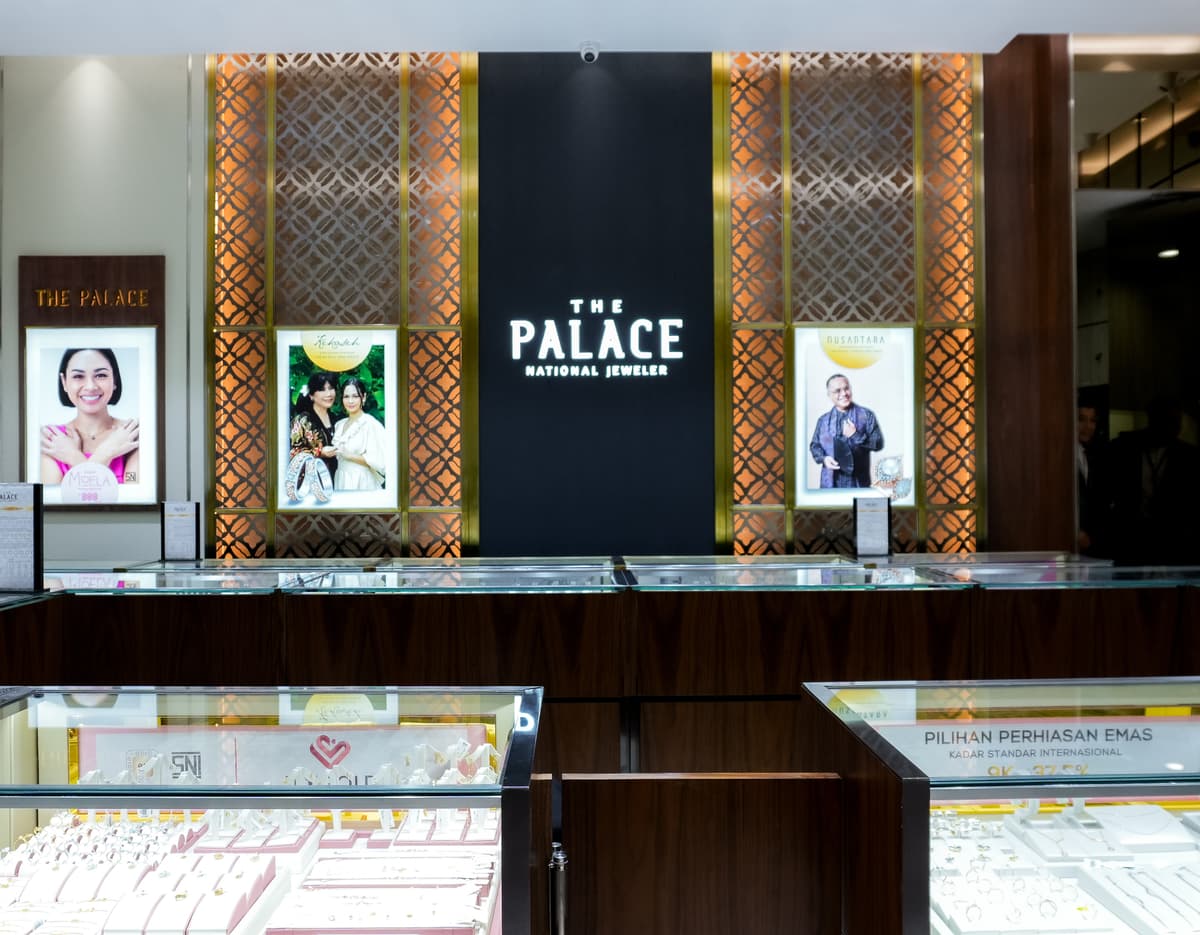 toko berlian the palace jeweler aeon bsd