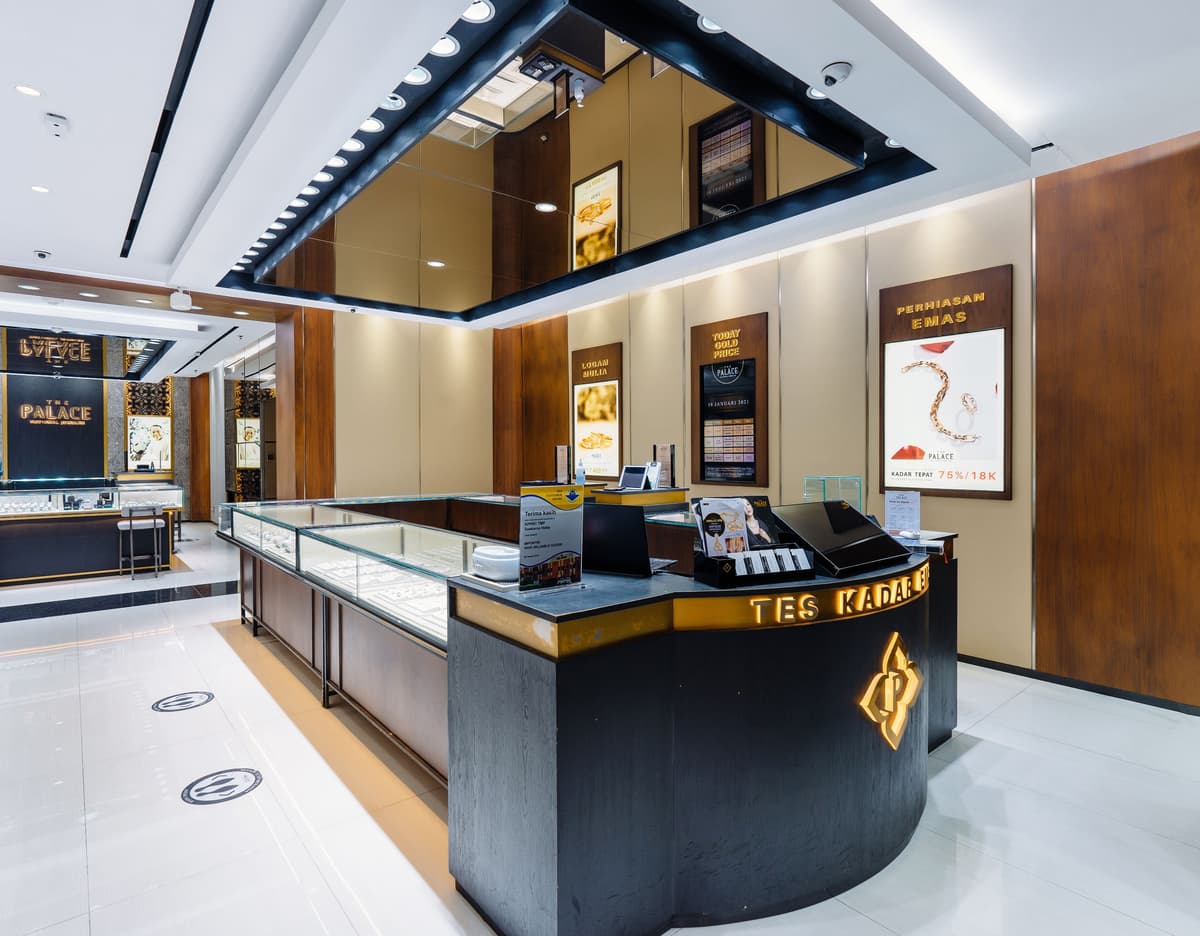 toko emas botani square bogor the palace jeweler