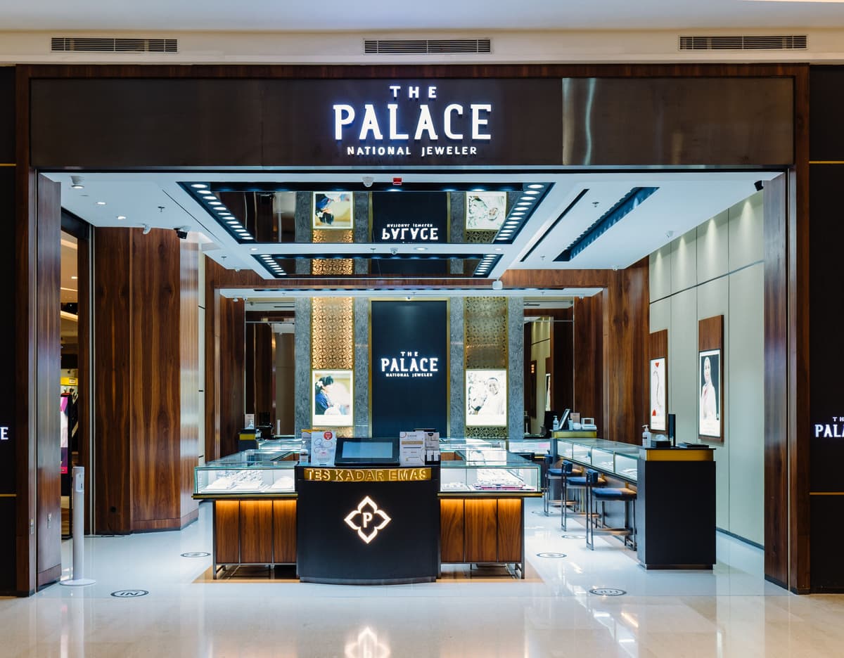 toko emas terdekat di the palace TSM Cibubur