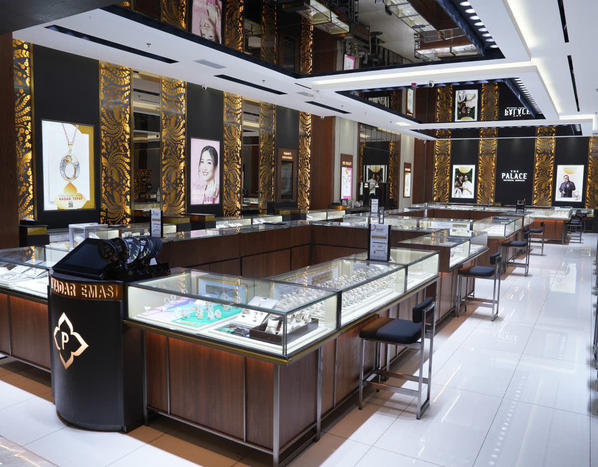 toko emas indonesia the palace jeweler pakuwon mall surabaya
