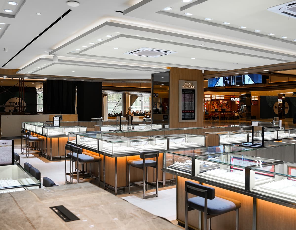 toko perhiasan the palace jeweler lippo icon cibubur