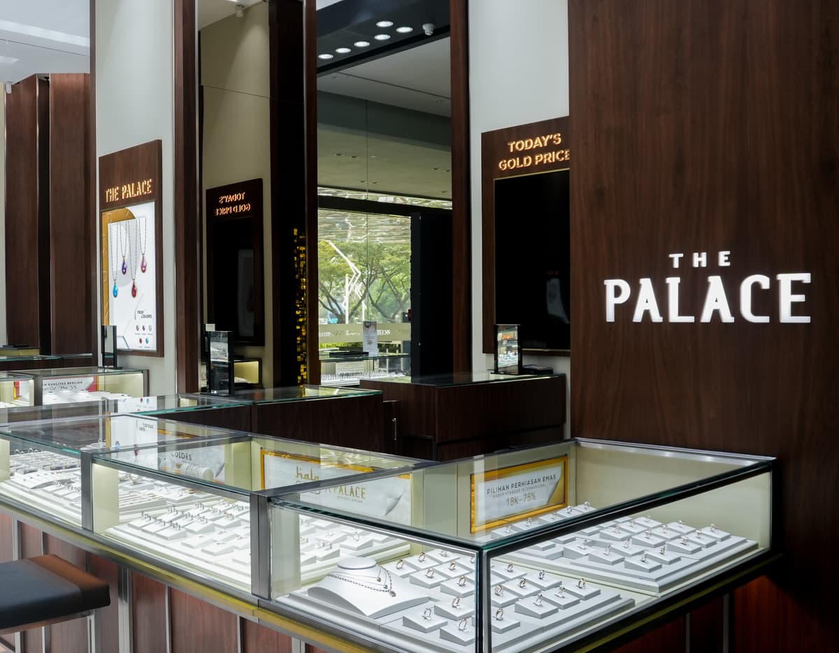 toko emas terdekat di the palace senayan park