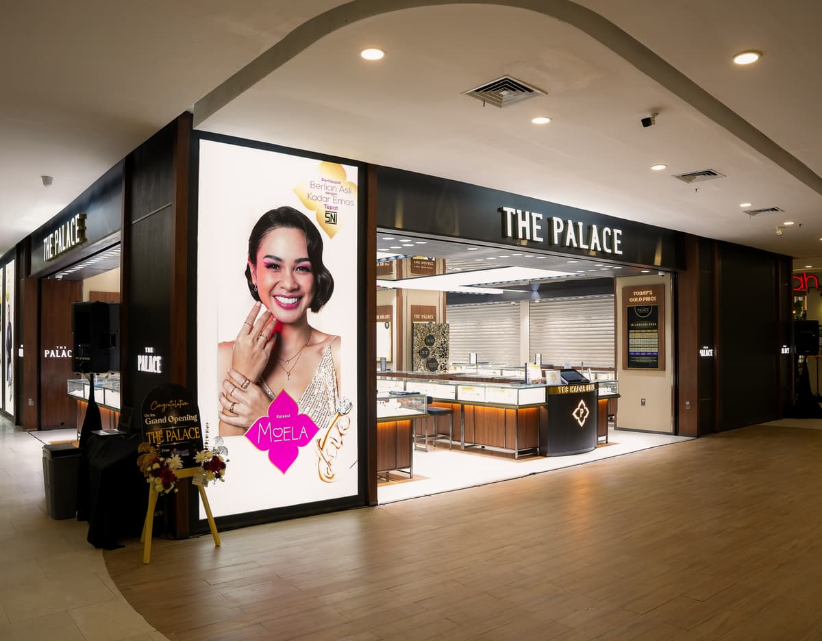 toko emas terdekat di the palace citimall gorontalo