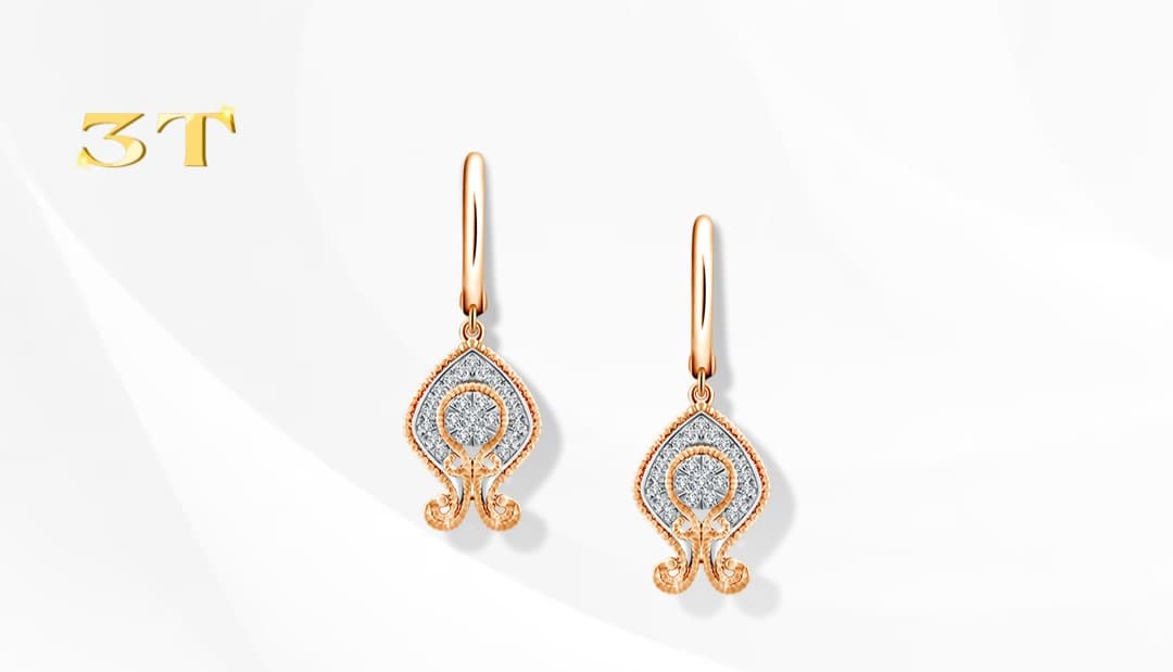 Pesona Indonesia Pada Model Anting Emas dengan Berlian Persembahan Samuel Wattimena