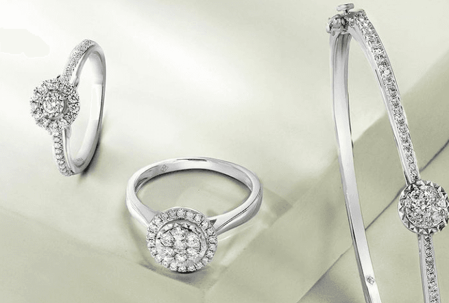 10 Model Cincin Tunangan Emas Putih yang Mewah dan Elegan untukmu