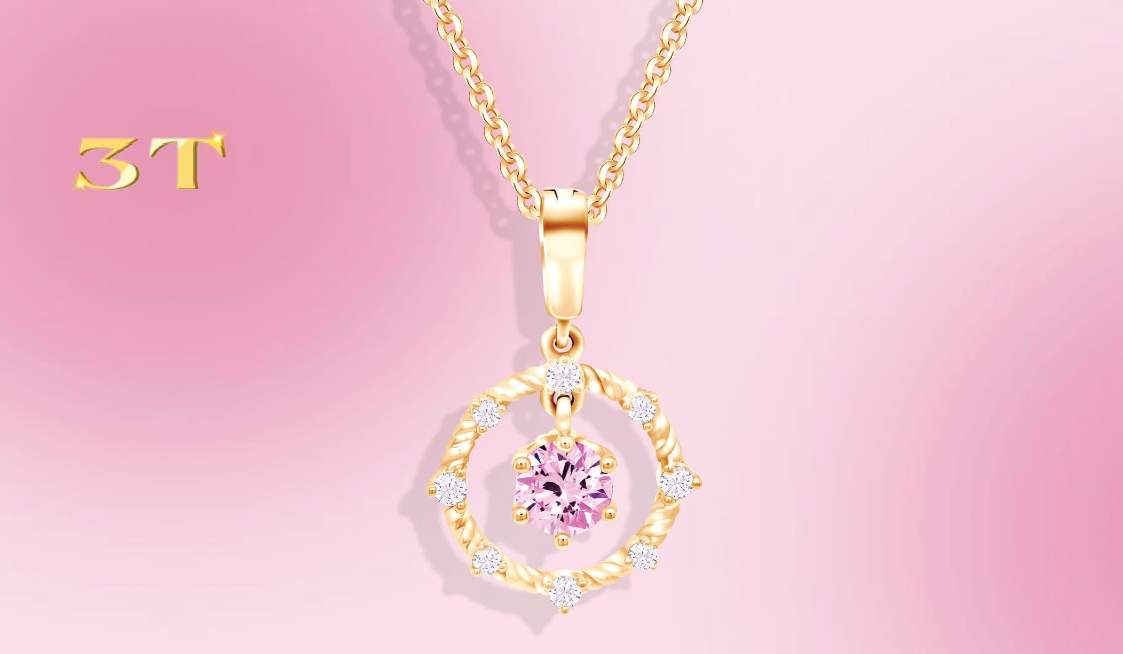 Koleksi Terbaik The Palace, Gerainya Kalung Emas Bertatahkan Berlian dengan Harga Terjangkau