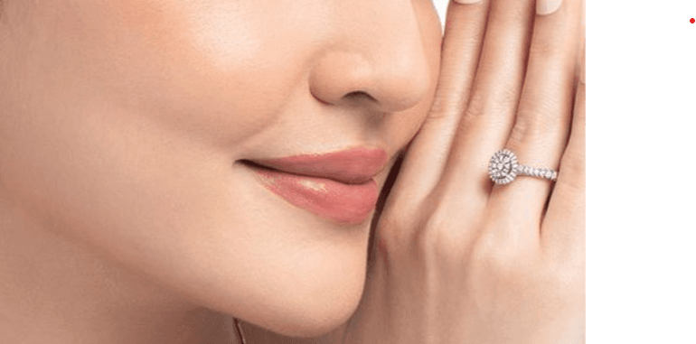 Keindahan Cincin Berlian Wanita dari Perhiasan Berlian Ilusi The Palace Jeweler