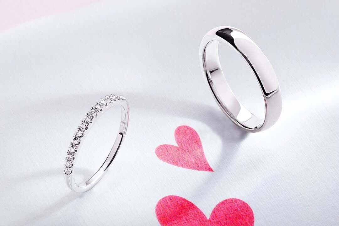 Rekomendasi Cincin Nikah Emas Putih Terbaru 2025 dengan Hiasan Berlian