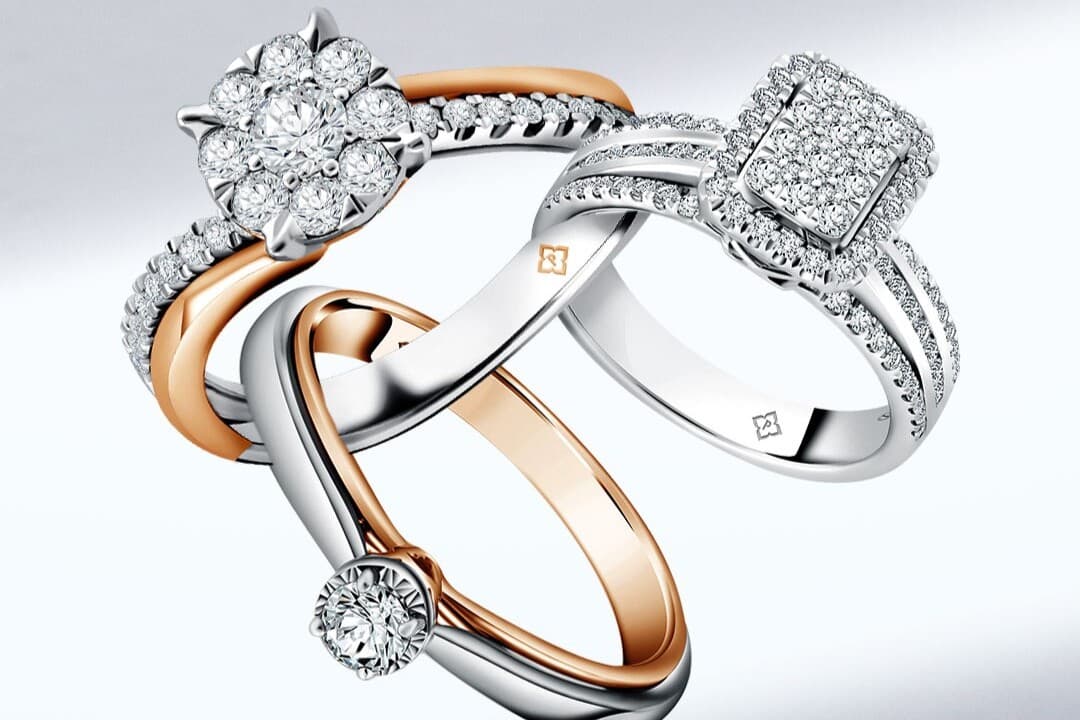 Cek Katalog Gambar Cincin Emas dengan Berlian 2025 The Palace untuk Persiapan Lamaran