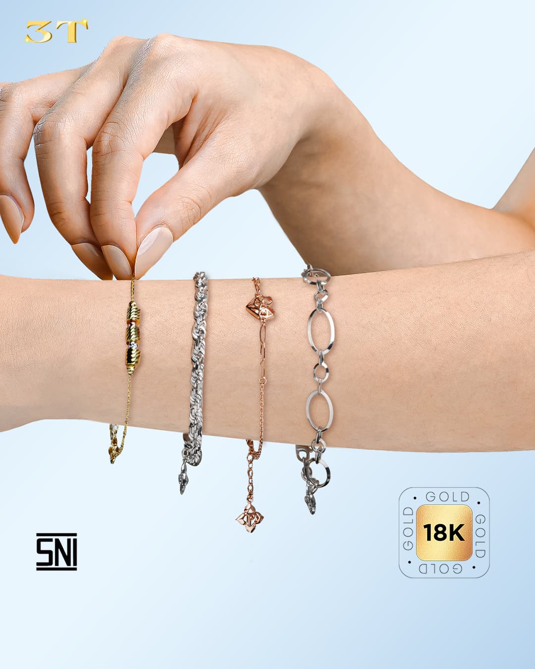 Rekomendasi Model Gelang Emas Terbaru 2023 yang Pantas Anda Miliki