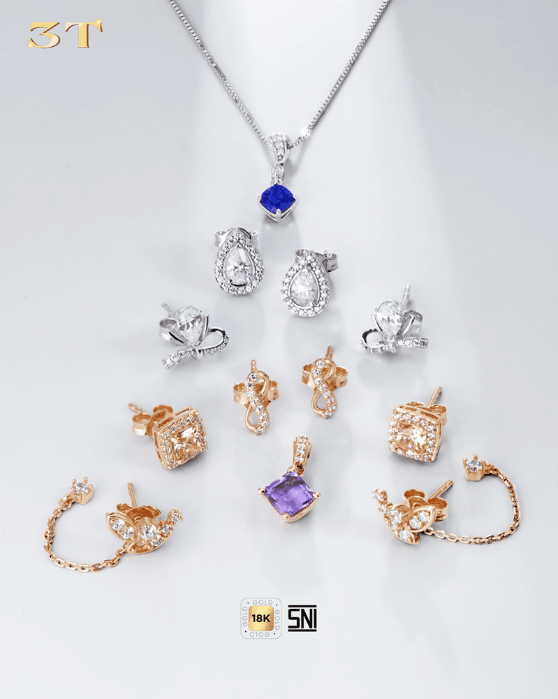 5 Liontin Emas Asli dengan Model Terbaru