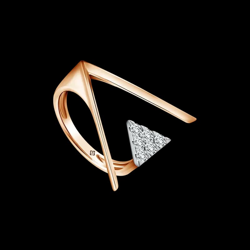 Cincin Geometri Triangela