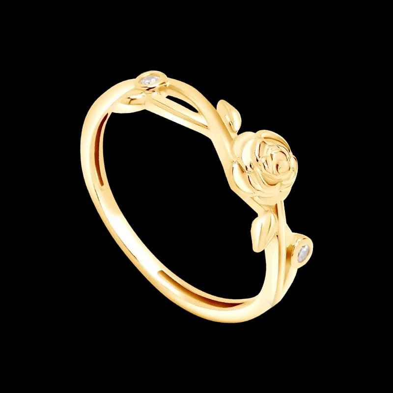 Cincin Love Letter Rose