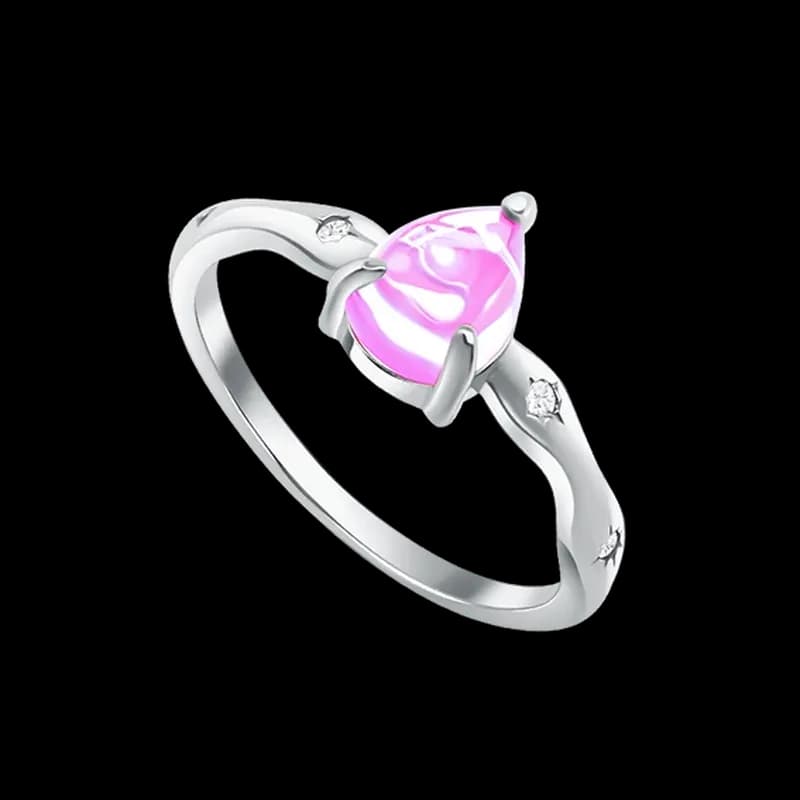 Cincin Spectrum of Pink Beach Teardrop Pink